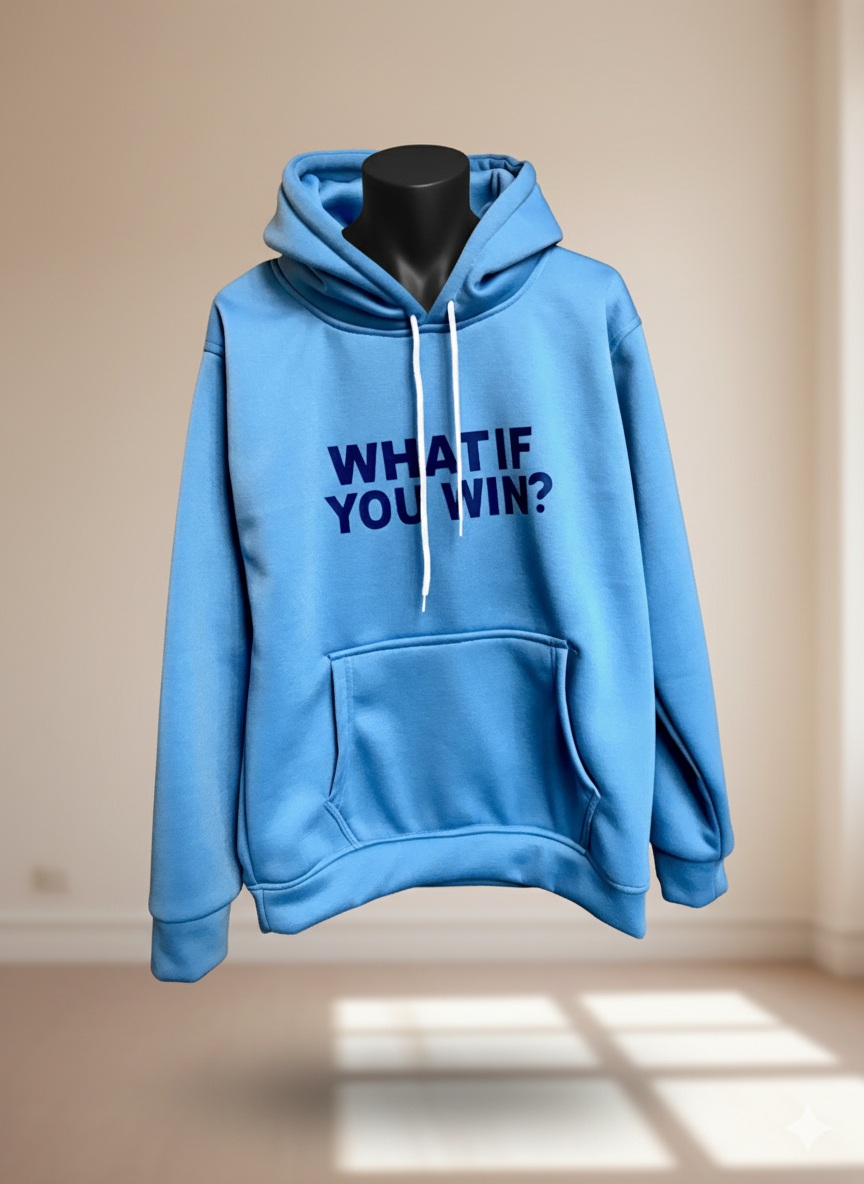 White SoulFire Inspiration hoodie with logo
